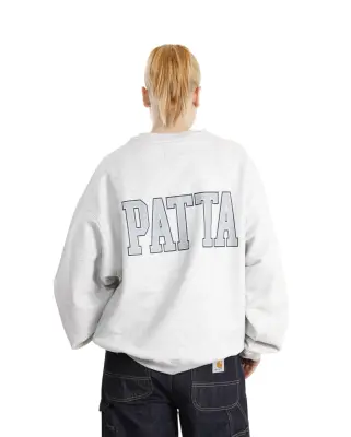 Marina Crewneck Sweater PT Light Grey Melange — photo 4