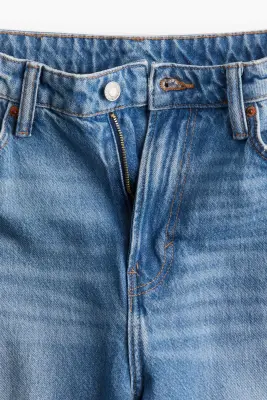 Barrel High Jeans - Bleu denim clair — photo 1