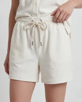 Short Milk en Coton Organique / Polyamide — photo 2