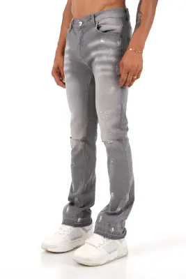 JEAN FLARE LL2000245 - GREY — photo 2