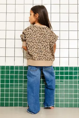 Sweat-shirt enfant léopard — photo 4