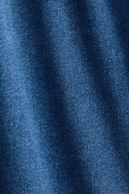 Jupe étagée en denim - Bleu denim — photo 4