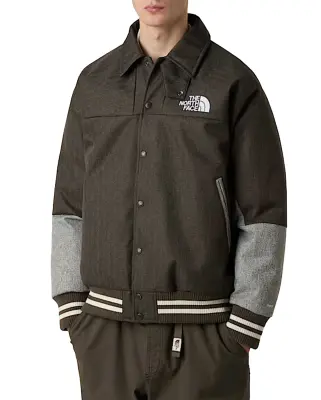 Varsity Down Jacket AP New Taupe Green — photo 2