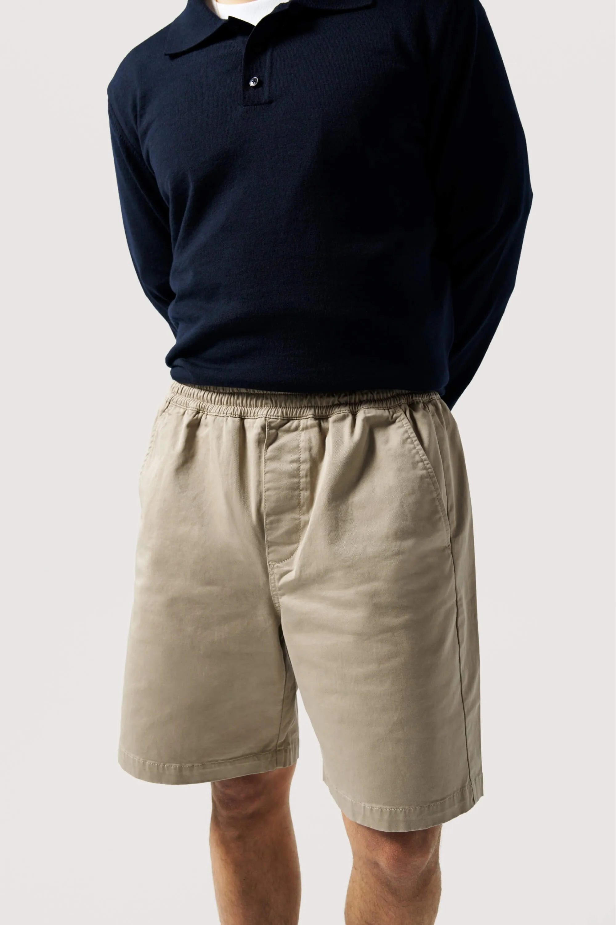 Le short relax - Beige clair