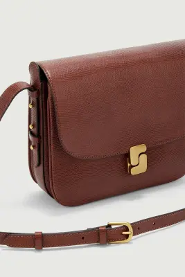 SAC BELLISSIMA MAXI COGNAC LÉZARD — photo 5