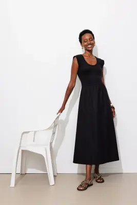 Robe-débardeur unie Femme — photo 3