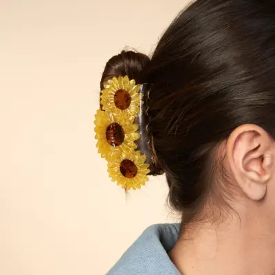 Pince à cheveux Trio Tournesols Coucou Suzette — photo 4