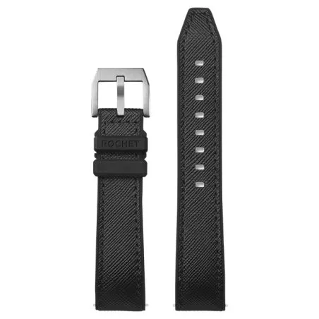 Bracelet Montre Rochet 22mm Torino Noir 8502201A