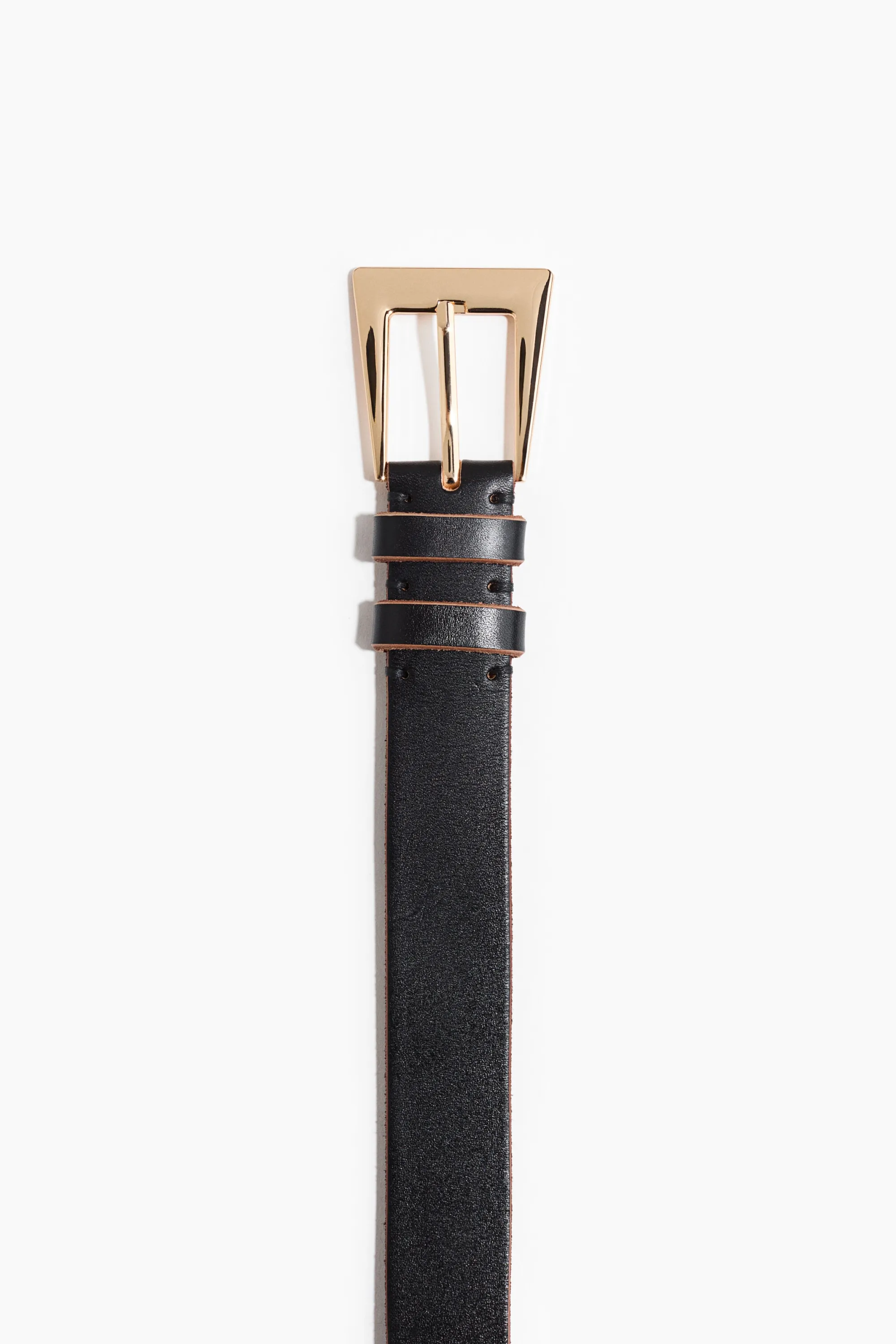 Ceinture en cuir - Noir