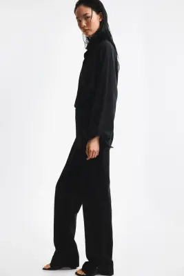 Pantalon cigarette - Noir — photo 3