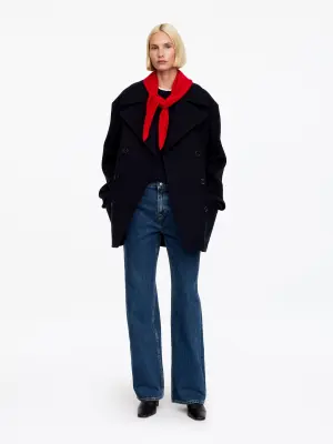Jean ample CORAL - Bleu foncé — photo 1