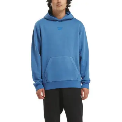 REEBOK SWEAT CAPUCHE  Bleu — photo 1