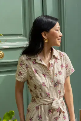 Soline - fleuri rayé — photo 3