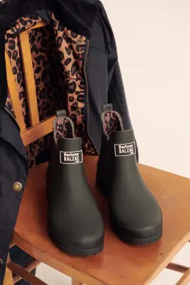 Bottines de pluie Aude kaki Barbour x BP — photo 3