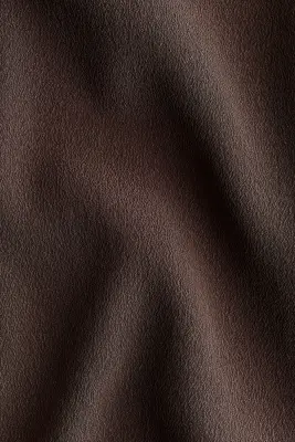 Robe dos nu en crêpe - Marron foncé — photo 5