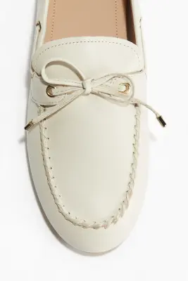 Chaussures de pont - Crème — photo 2