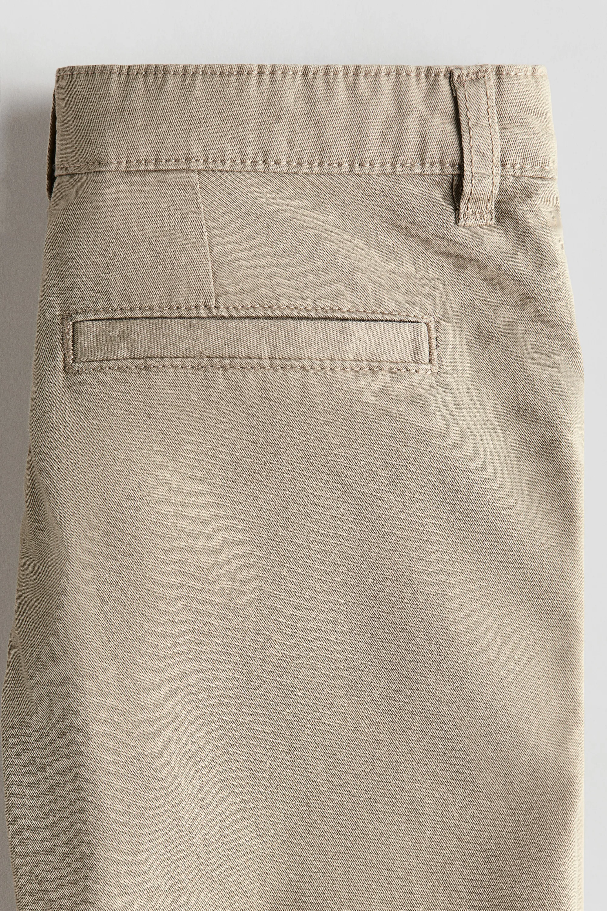 Short chino en coton - Beige