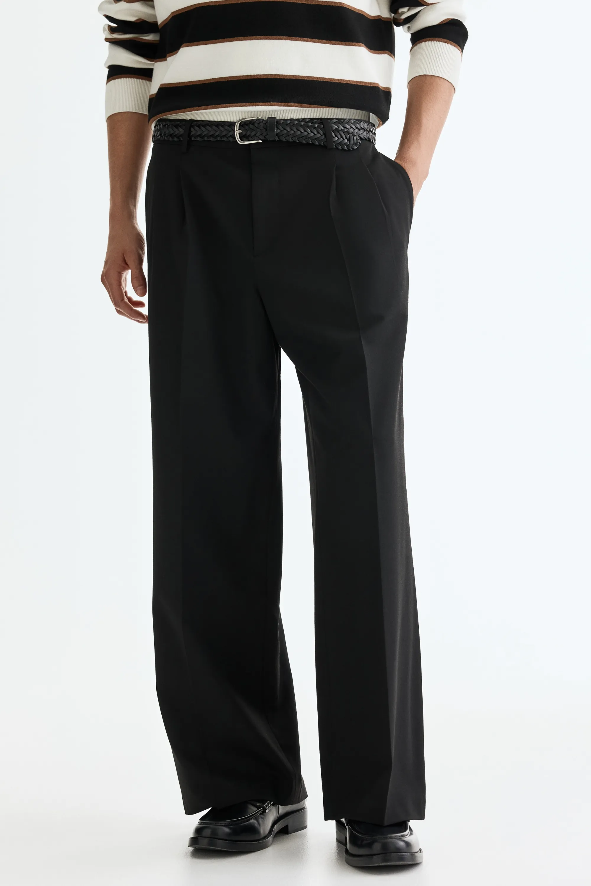 Pantalon chic Loose Fit - Noir
