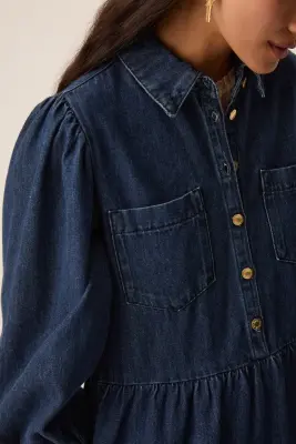 Robe Laika Dark Indigo — photo 5