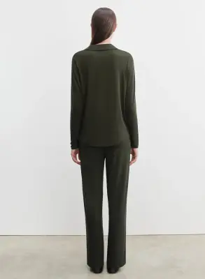 Pantalon en viscose et élasthanne — photo 2