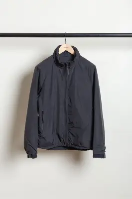 Kaptain Sunshine – KS26FJK17 Shrink Nylon Puffer Jacket – BLACK — photo 3