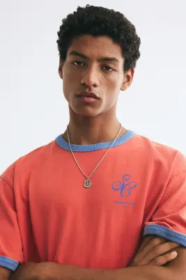 T-shirt Relaxed Fit avec motifs imprimés - Rouge/Sports Club — photo 2