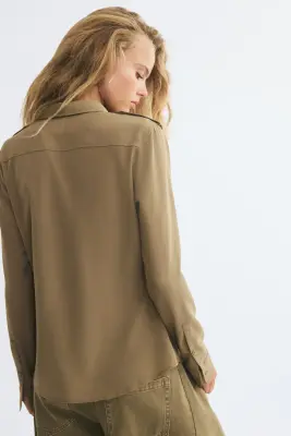 Chemise utility wear - Vert kaki — photo 3