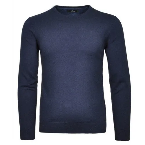 RAGMAN PULL COTON CASHMERE COL ROND Marine