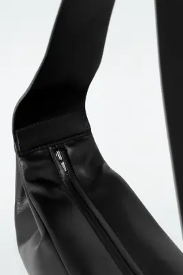SAC SWING BANDOULIÈRE - CUIR - Noir — photo 4
