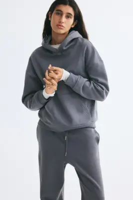 Hoodie - Gris foncé — photo 1