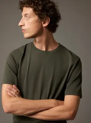 T-shirt Tim Dark Khaki — photo 4