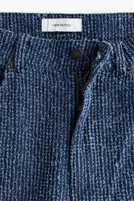 Bouclé Bootcut High Waist Jeans - Bleu denim — photo 5