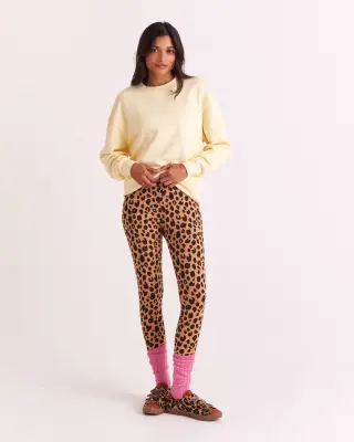 Sweat-shirt Virgile jaune beurre — photo 1