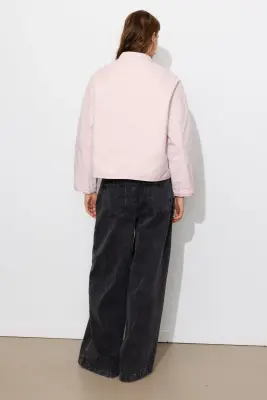Veste en toile et moumoute — photo 4