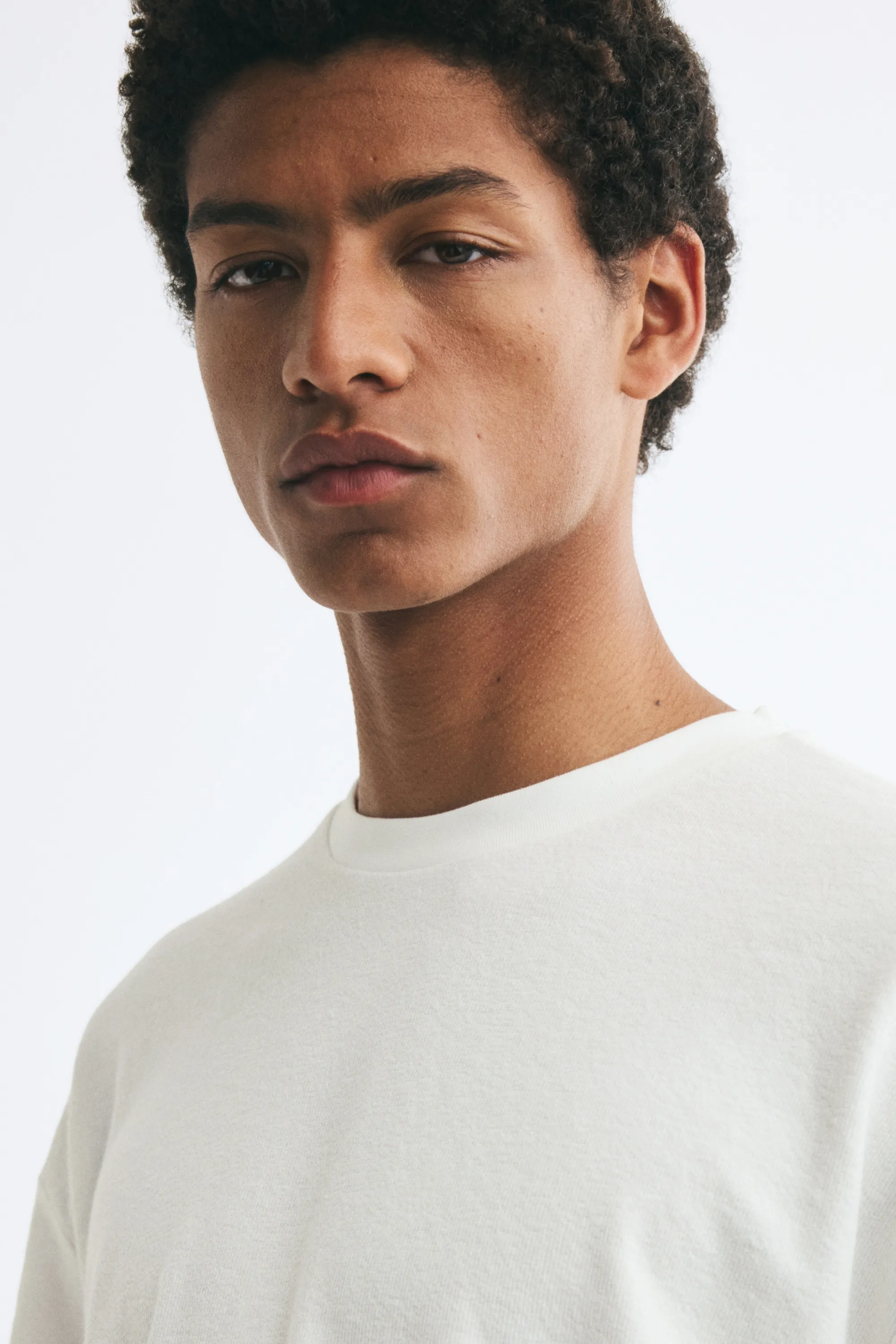 T-shirt Oversized Fit - Crème