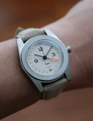 LIMA WATCH GMT TRANSIT IVORY AUTOMATIC — photo 4