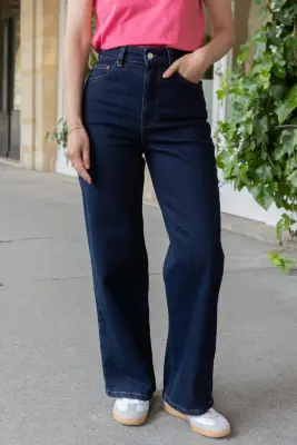 Jean wide Audrey - indigo — photo 4