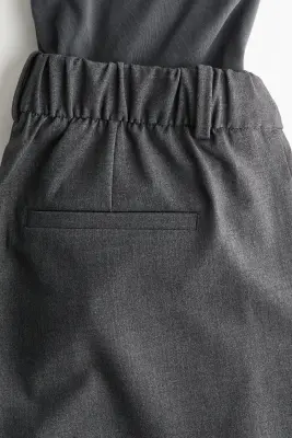 MAMA Pantalon chic à jambes larges - Gris — photo 6