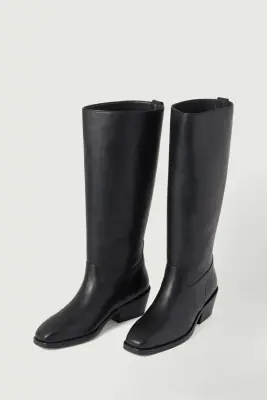 BOTTES BERGAM NOIR — photo 2
