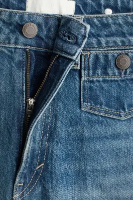 High Flared Jeans - Bleu denim délavé — photo 2