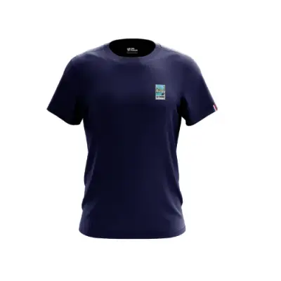 T-shirt bleu "La Seine" — photo 1