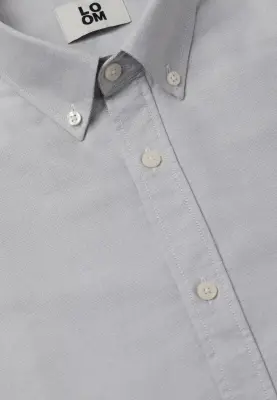 La chemise oxford - Gris — photo 2