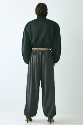 Pantalon ballon - Gris foncé — photo 3