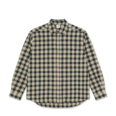 Chemise Polar Mitchell LS Shirt – teal / butter — photo 1