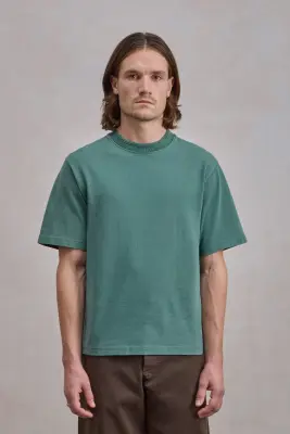 Athletic T-Shirt - Faded Green — photo 3