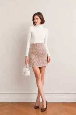 Margaux Tweed Skirt — photo 1
