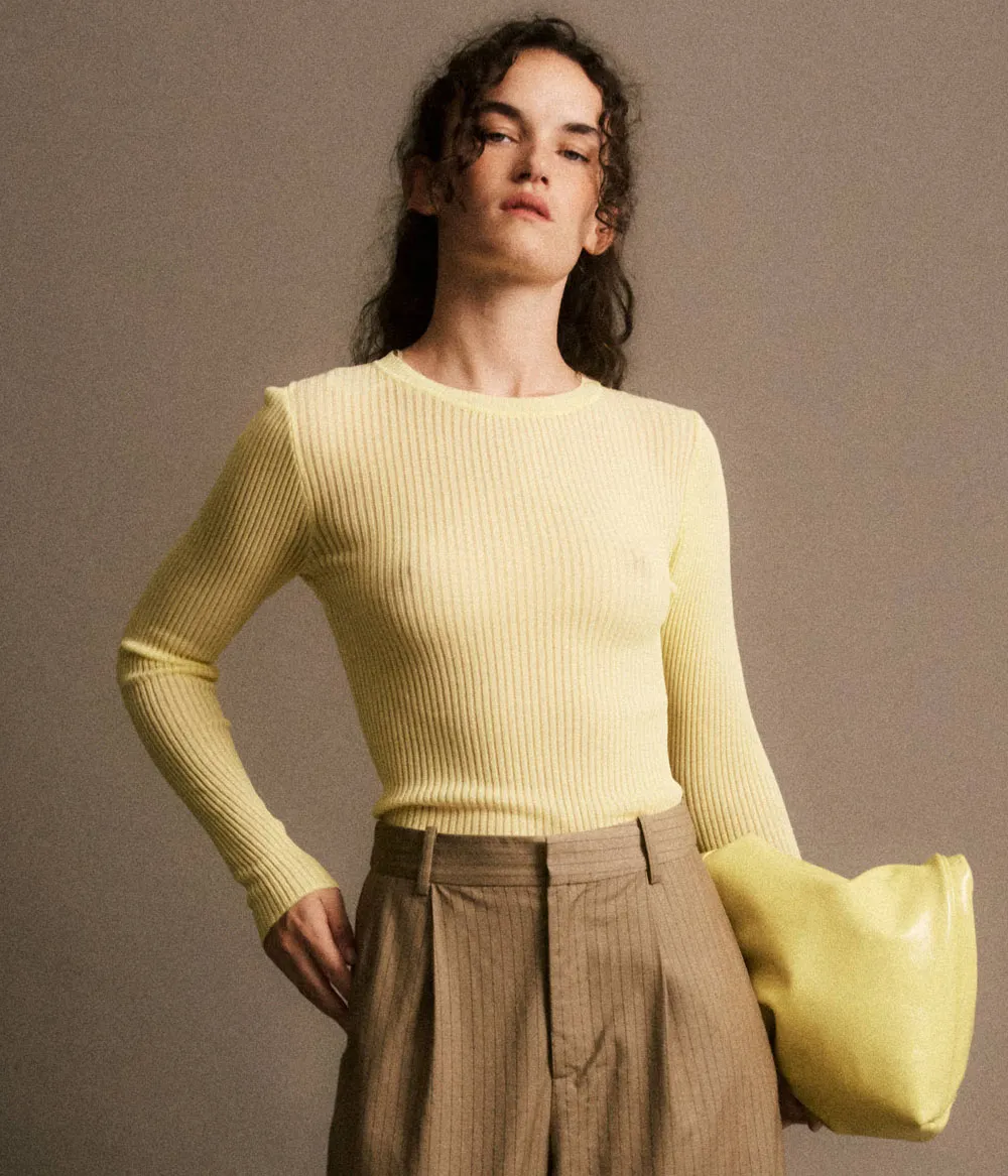 Jiji Studio – Top Serge Jaune