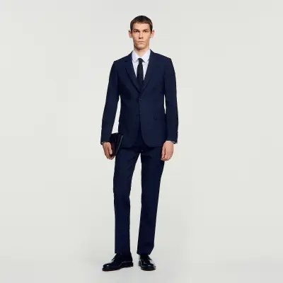 Veste de costume en laine