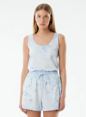 Shorts en coton organique et élasthanne — photo 2