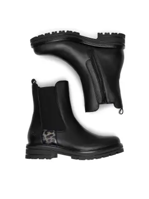 Bottines Remonte D2286-03 Noires - Lacets Grande Pointure Femme — photo 5